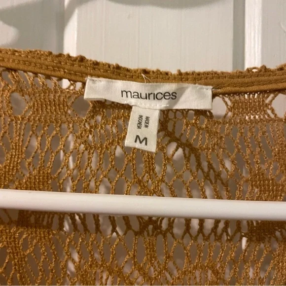 MAURICES button front lace cardigan-medium (read description) - Picture 5 of 9